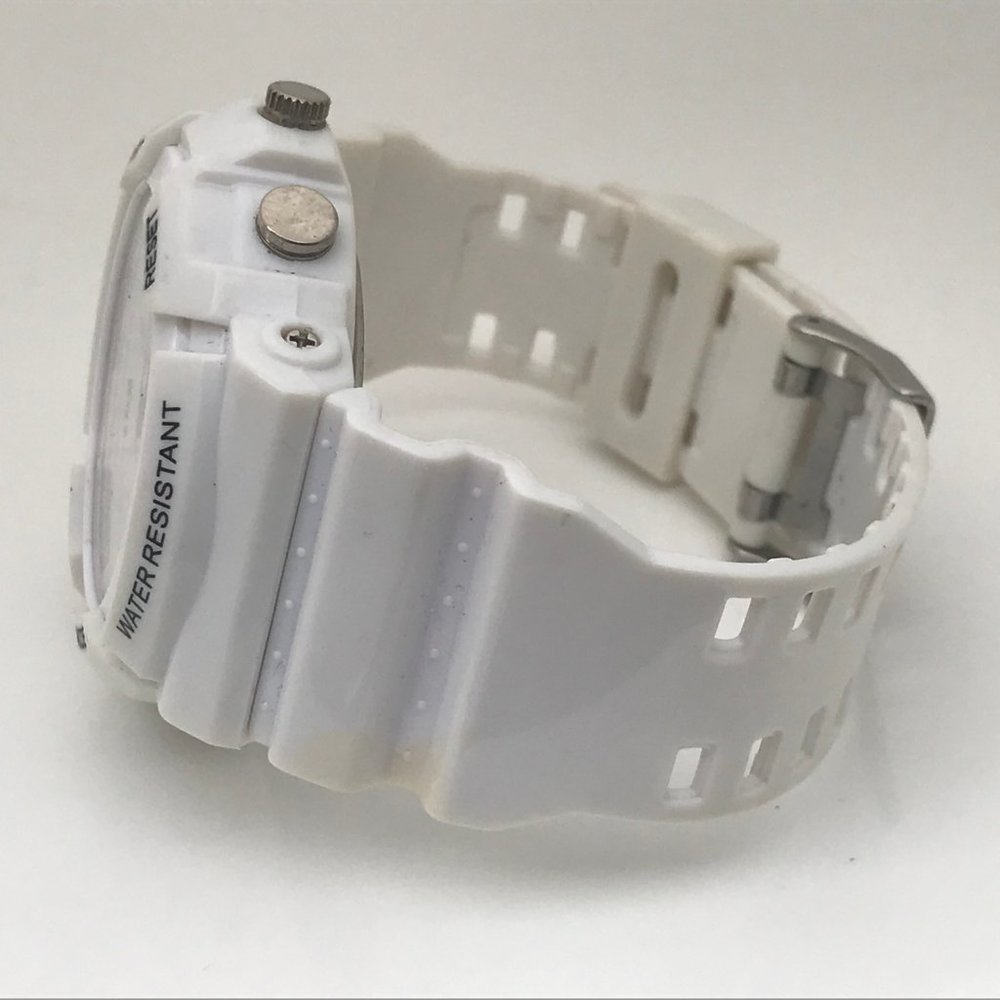 SKMEI Men Watch Dual Time White Sport Multi Functi - Picture 11 of 11